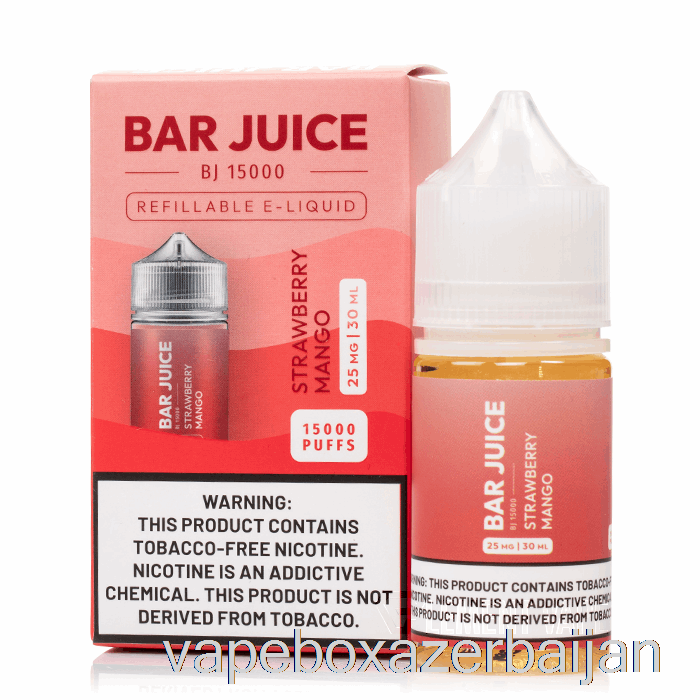 Vape Smoke Strawberry Mango - Bar Juice - 30mL 50mg